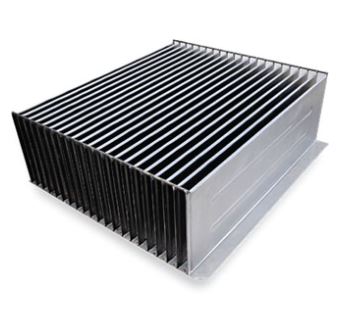 corrugated radiator transformer